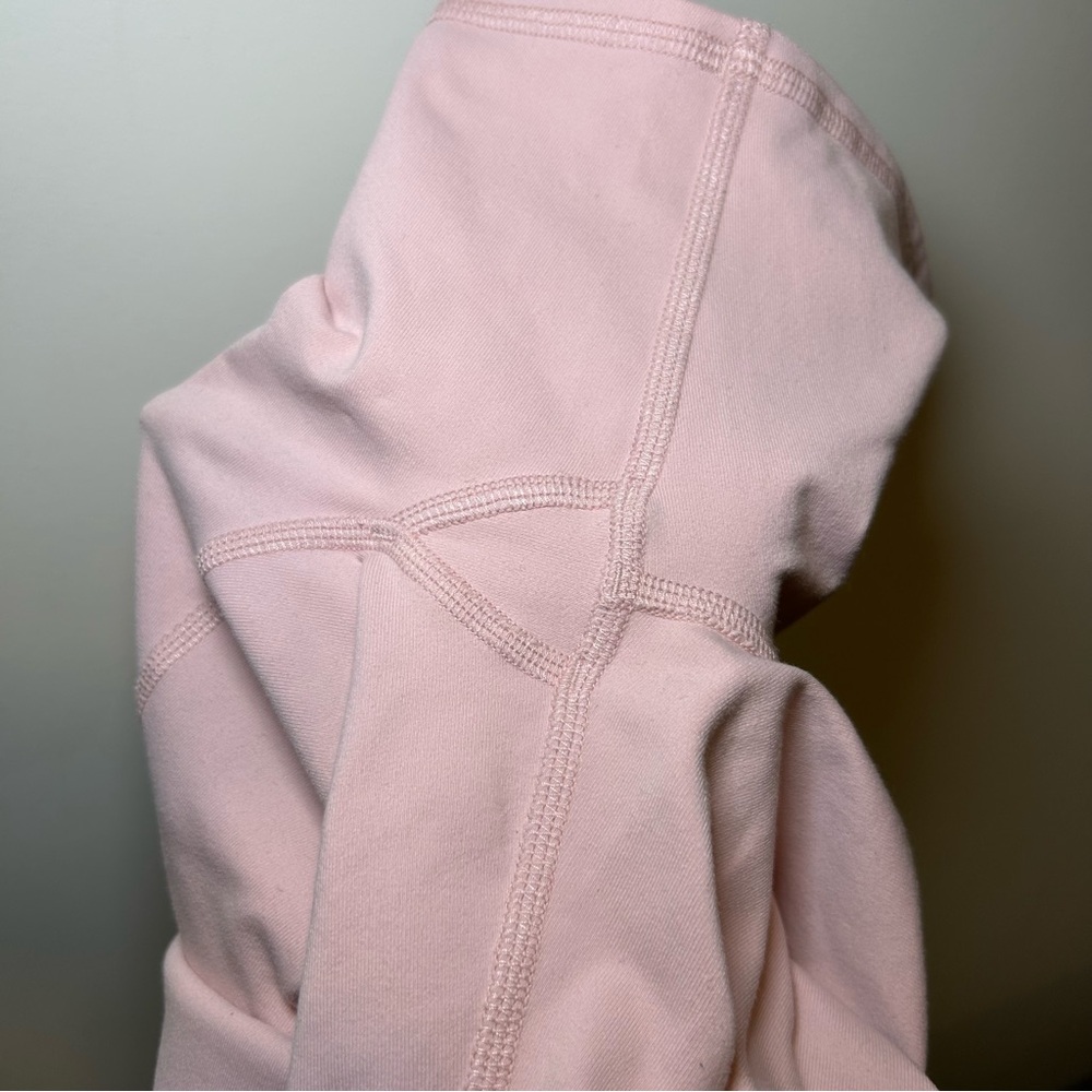 Alo Yoga 5” Airbrush High-Waist Biker Short Light Pink Size Extra Small - Picture 9 of 9